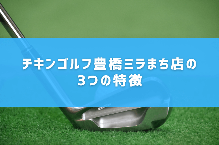 チキンゴルフ豊橋ミラまち店の3つの特徴