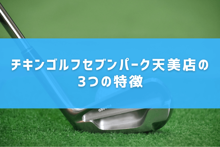 チキンゴルフセブンパーク天美店の3つの特徴